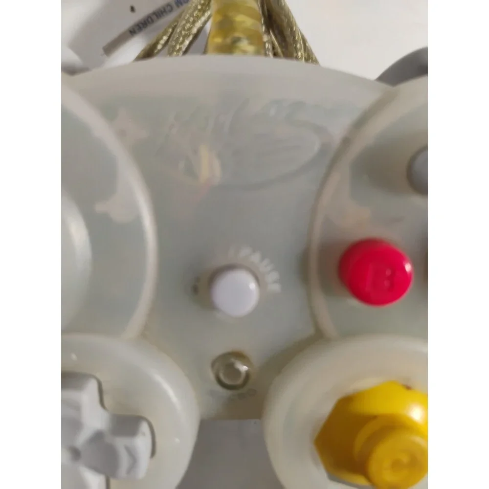 Clear MadCatz Nintendo GameCube Wired Controller #5626 Tested